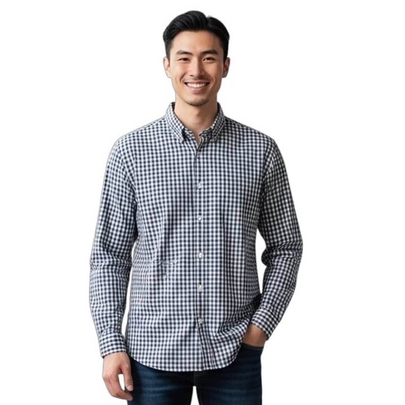 Michael by Michael Kors Men’s Button Down Long‎ Sleeve Shirt. Size Med. - Picture 1 of 10